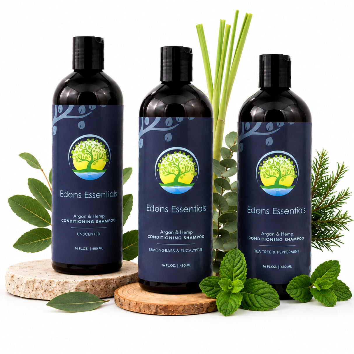 Edens Argan & Hemp Conditioning Shampoo