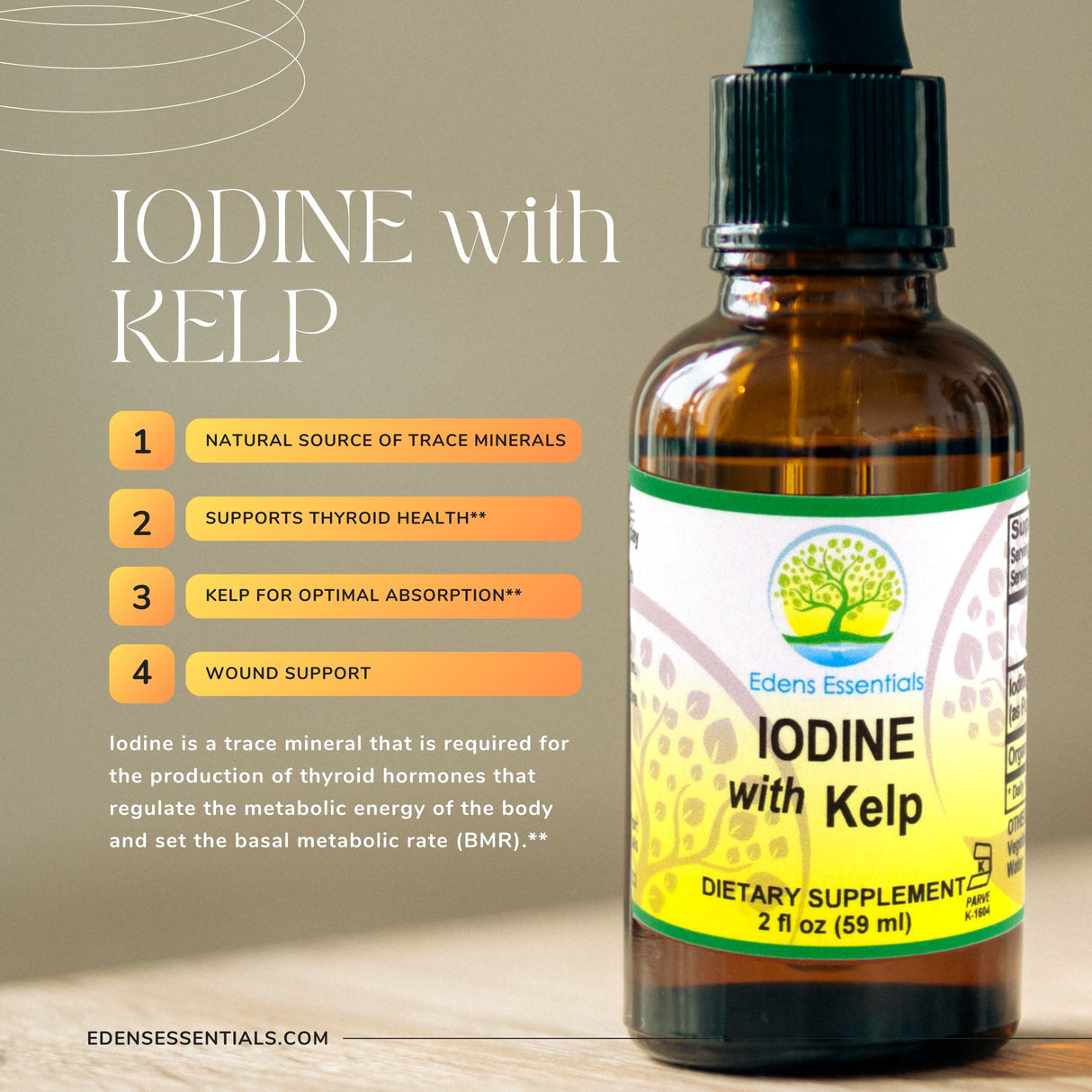 Iodine with Kelp