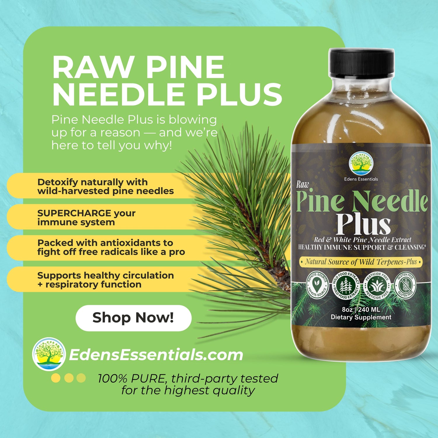 Edens Pine Needle Plus