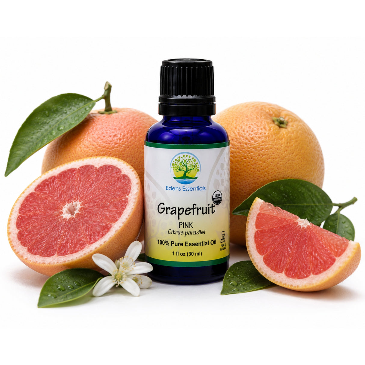 Edens Pink Grapefruit Essential Oil