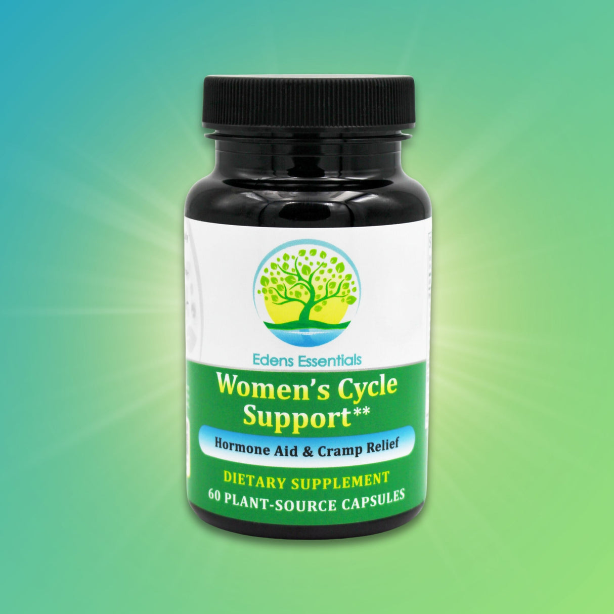Women's Cycle Support, featuring a botanical formula with DIM for hormone balance and healthy estrogen metabolism