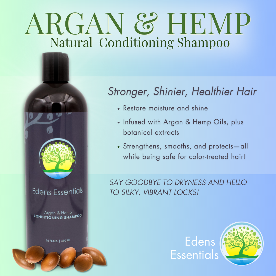 Edens Argan & Hemp Conditioning Shampoo
