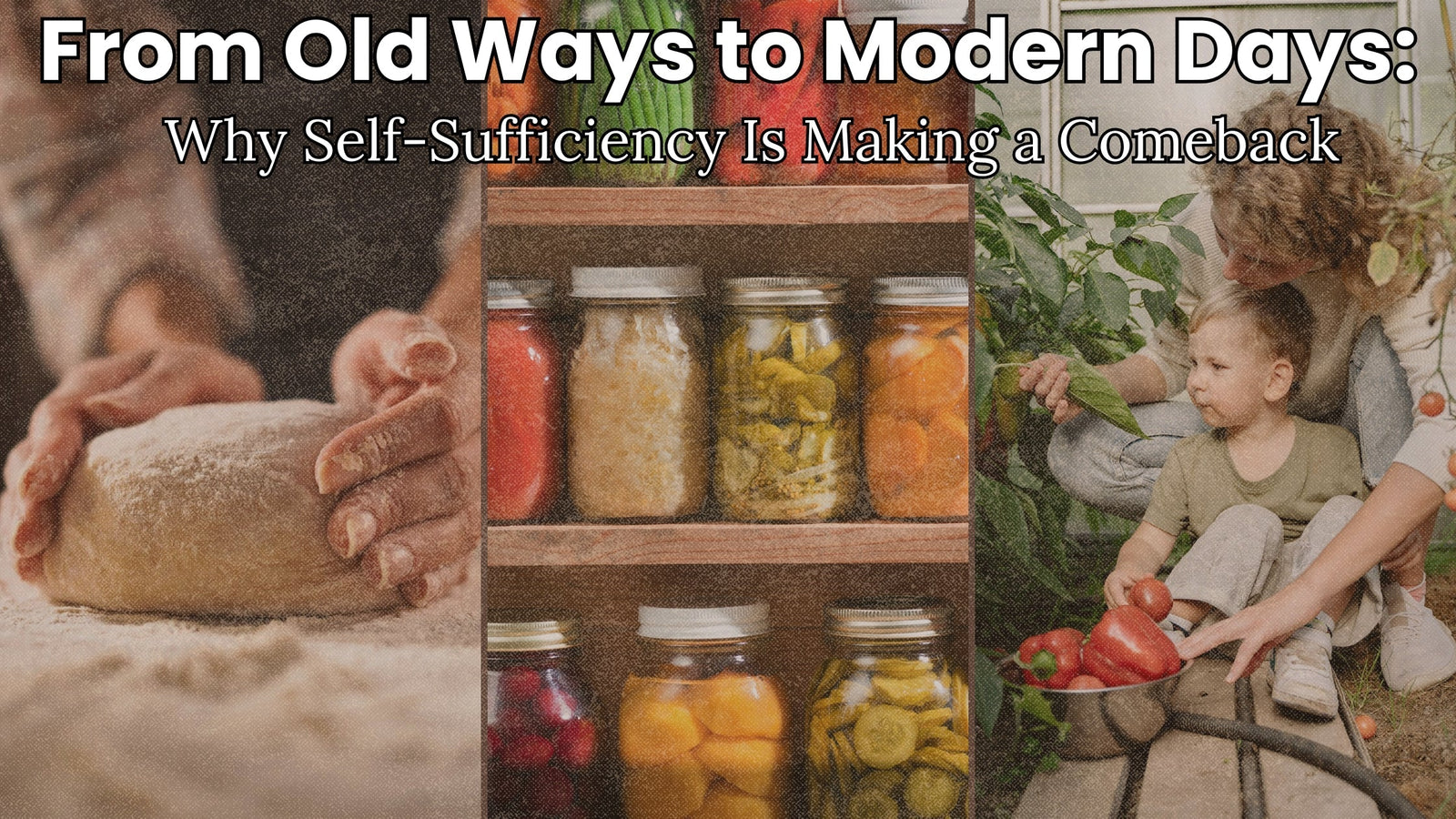 From Old Ways to Modern Days: Why Self-Sufficiency Is Making a Comeback