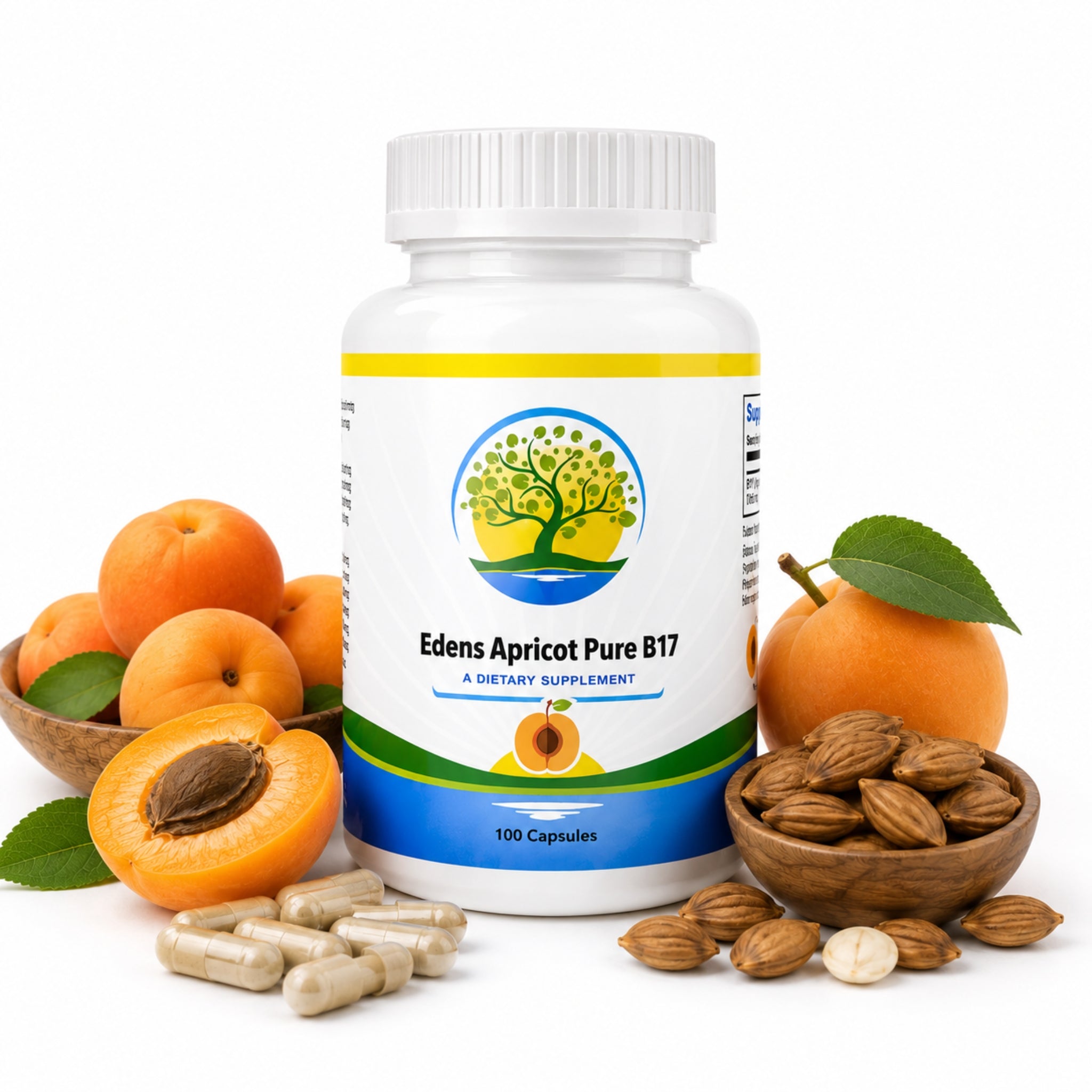 Edens Apricot Pure B17 – Edens Essentials