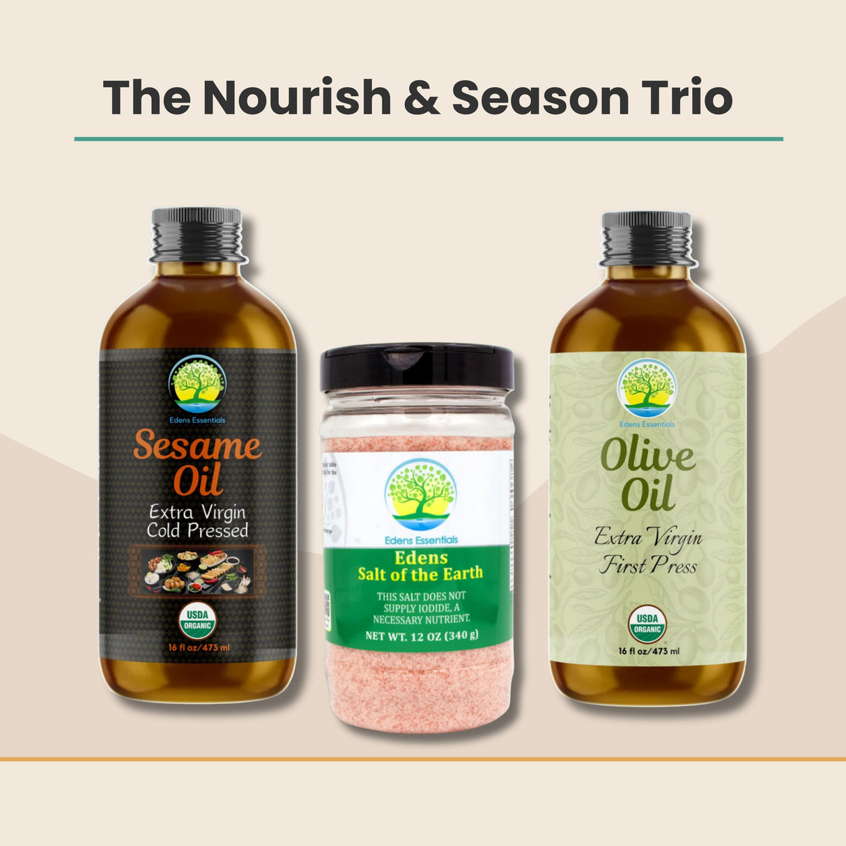 The Nourish & Season Trio