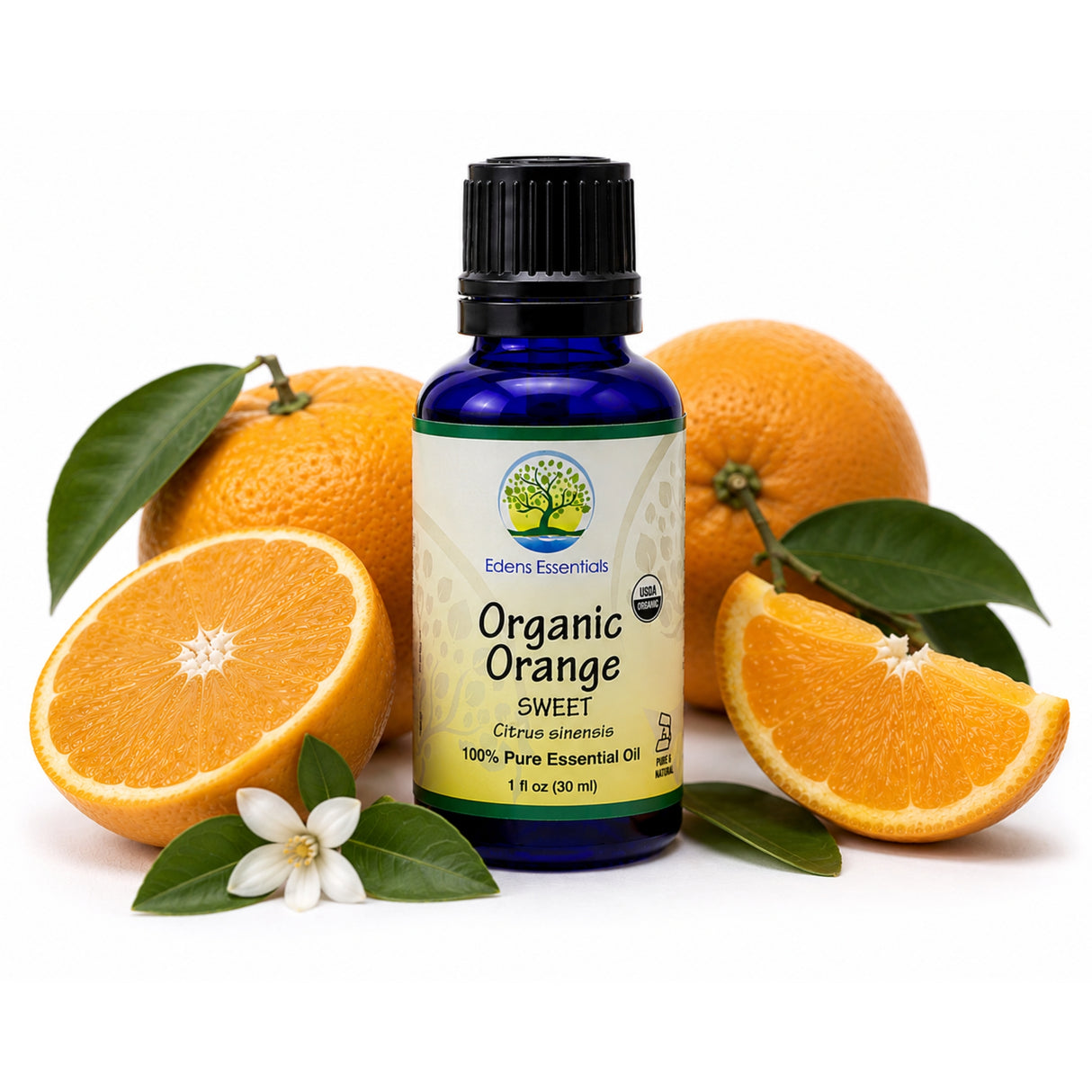 Edens Organic Orange Essential Oil
