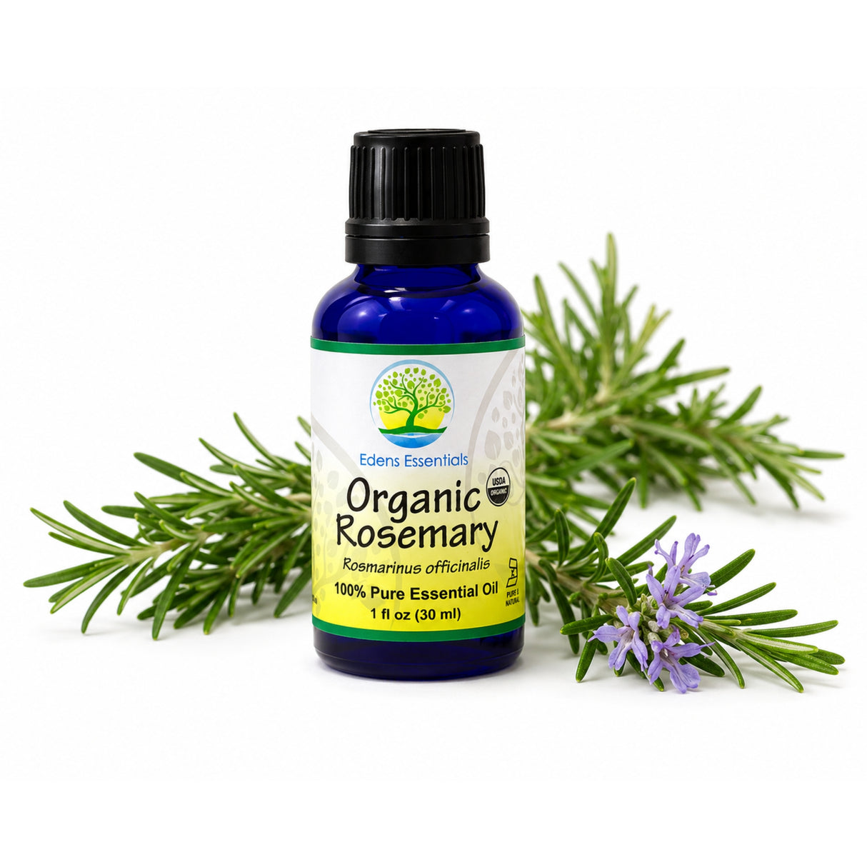 Edens Organic Rosemary Essential Oil